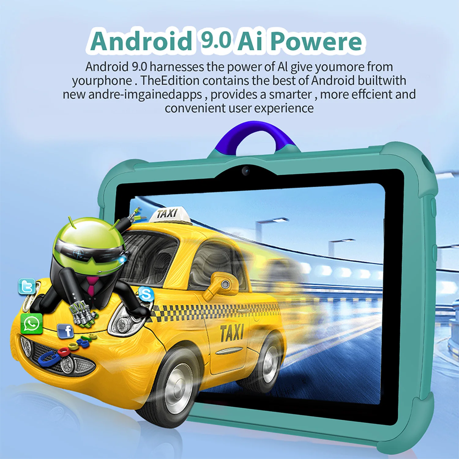 2024 New C8 Kids Tablets 7 Inch 5G WiFi For Study Education Tablet Children's Birthday Gift 4GB RAM 64GB ROM Quad Core 4000mAh 2024 New C8 Kids Tablets 7 Inch 5G WiFi For Study Education Tablet Children's Birthday Gift 4GB RAM 64GB ROM Quad Core 4000mAh