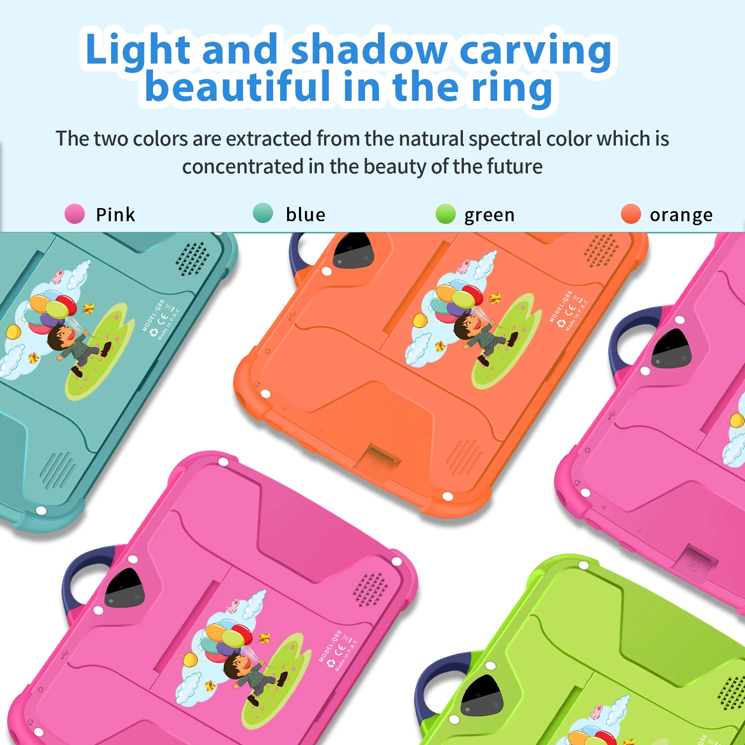2024 New C8 Kids Tablets 7 Inch 5G WiFi For Study Education Tablet Children's Birthday Gift 4GB RAM 64GB ROM Quad Core 4000mAh 2024 New C8 Kids Tablets 7 Inch 5G WiFi For Study Education Tablet Children's Birthday Gift 4GB RAM 64GB ROM Quad Core 4000mAh