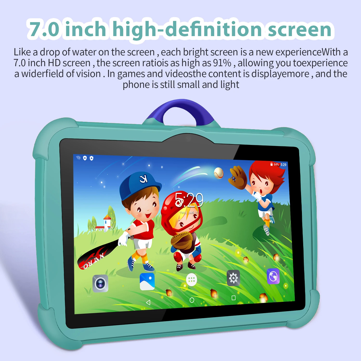 2024 New C8 Kids Tablets 7 Inch 5G WiFi For Study Education Tablet Children's Birthday Gift 4GB RAM 64GB ROM Quad Core 4000mAh 2024 New C8 Kids Tablets 7 Inch 5G WiFi For Study Education Tablet Children's Birthday Gift 4GB RAM 64GB ROM Quad Core 4000mAh