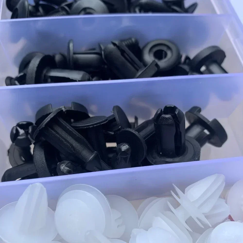 50/100pcs Auto Fastener Clip Kit Fender Rivet Clips Car Body Push Retainer Pin Rivet Bumper Door Trim Panel Retainer Car Clips 50/100pcs Auto Fastener Clip Kit Fender Rivet Clips Car Body Push Retainer Pin Rivet Bumper Door Trim Panel Retainer Car Clips