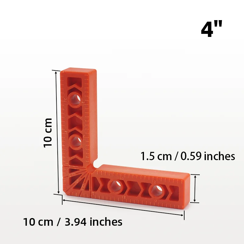 90 Degree Auxiliary Positioner Squares Right Angle Ruler Clamps Reusable Plastic L Fixed Corner Gripper Woodworking Holder Tools 90 Degree Auxiliary Positioner Squares Right Angle Ruler Clamps Reusable Plastic L Fixed Corner Gripper Woodworking Holder Tools