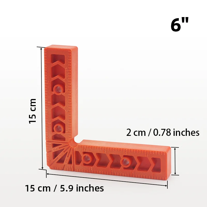90 Degree Auxiliary Positioner Squares Right Angle Ruler Clamps Reusable Plastic L Fixed Corner Gripper Woodworking Holder Tools 90 Degree Auxiliary Positioner Squares Right Angle Ruler Clamps Reusable Plastic L Fixed Corner Gripper Woodworking Holder Tools