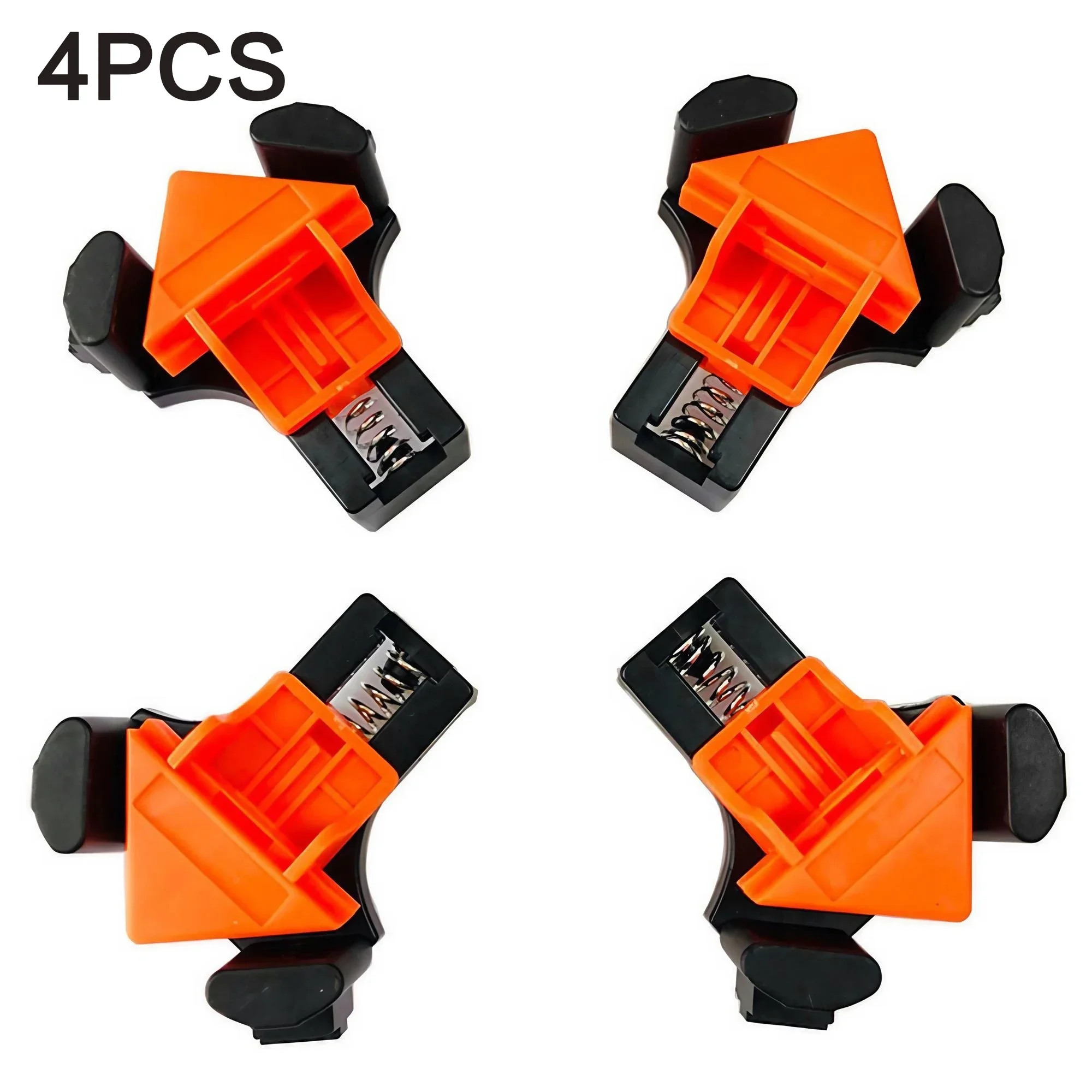 Professional Woodworking 90° Right Angle Clamps - Premium Accurate Frame and Cabinet Assembly Tools for Carpentry and DIY