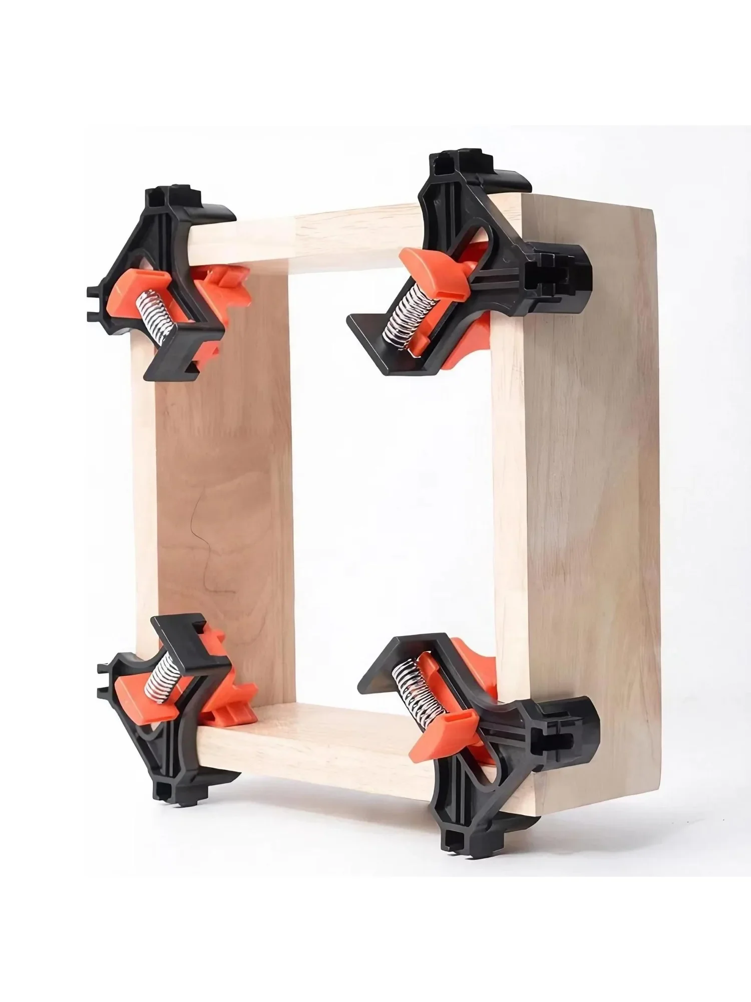 Professional Woodworking 90° Right Angle Clamps - Premium Accurate Frame and Cabinet Assembly Tools for Carpentry and DIY