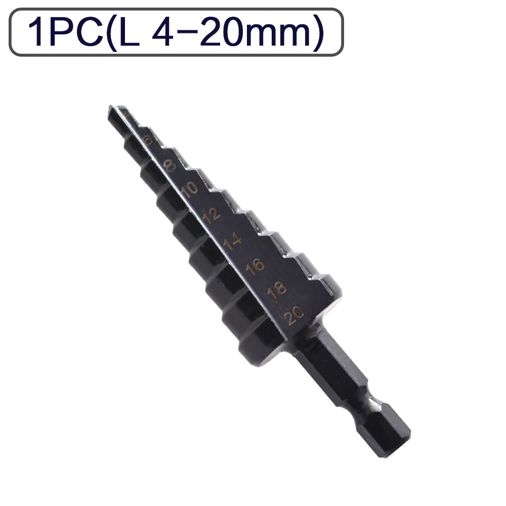 5pcs Step Drill Bit Set Hss Cobalt Multiple Hole 50 Sizes Cobalt Titanium Conical Carbide Drill Perforator Hole Cutter Tool 5pcs Step Drill Bit Set Hss Cobalt Multiple Hole 50 Sizes Cobalt Titanium Conical Carbide Drill Perforator Hole Cutter Tool