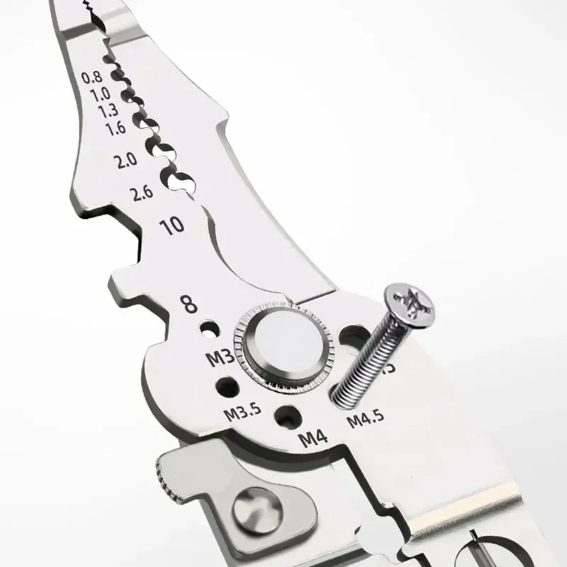 Multi Functional Electrician Pliers For Wire Splitting And Stripping Specialized For Electricians