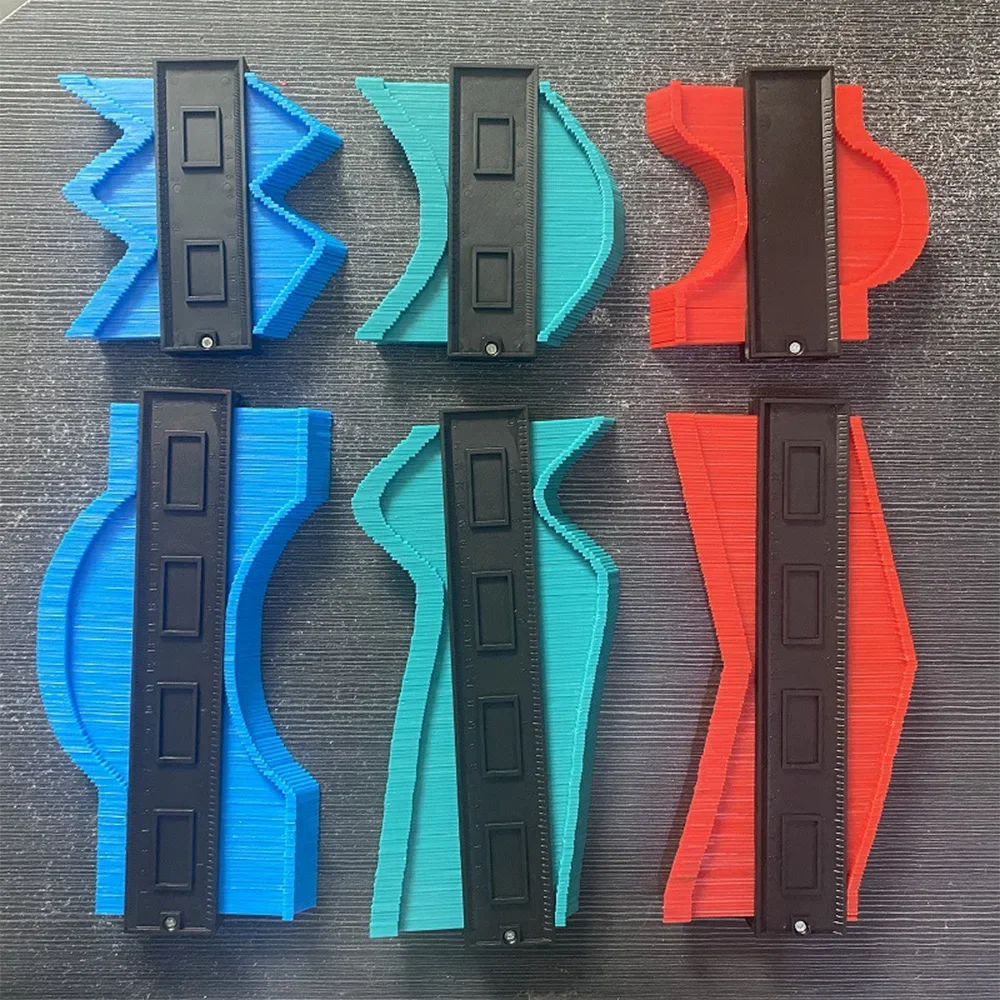 1-3PCS Contour Gauge Shaping Construction Measuring instrument Marking template Cutting for Tile ceramic Tiling Carpet Woodwork 1-3PCS Contour Gauge Shaping Construction Measuring instrument Marking template Cutting for Tile ceramic Tiling Carpet Woodwork