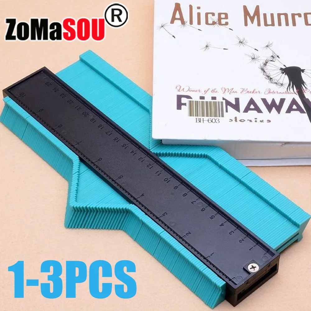 1-3PCS Contour Gauge Shaping Construction Measuring instrument Marking template Cutting for Tile ceramic Tiling Carpet Woodwork 1-3PCS Contour Gauge Shaping Construction Measuring instrument Marking template Cutting for Tile ceramic Tiling Carpet Woodwork