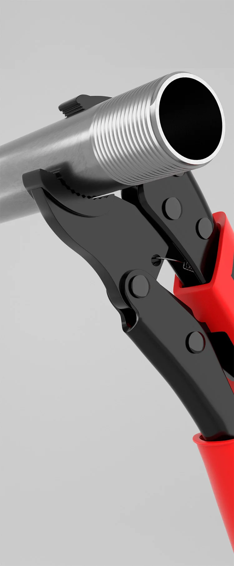 DELIXI ELECTRIC Lock Pliers 7-Inch Round/straight Universal Pressure Pliers Industrial-Grade Multifunctional Pliers