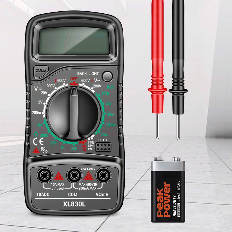 ANENG XL830L Digital Multimeter Esr Meter Testers Automotive Electrical Dmm Transistor Peak Tester Meter Capacitance Meter