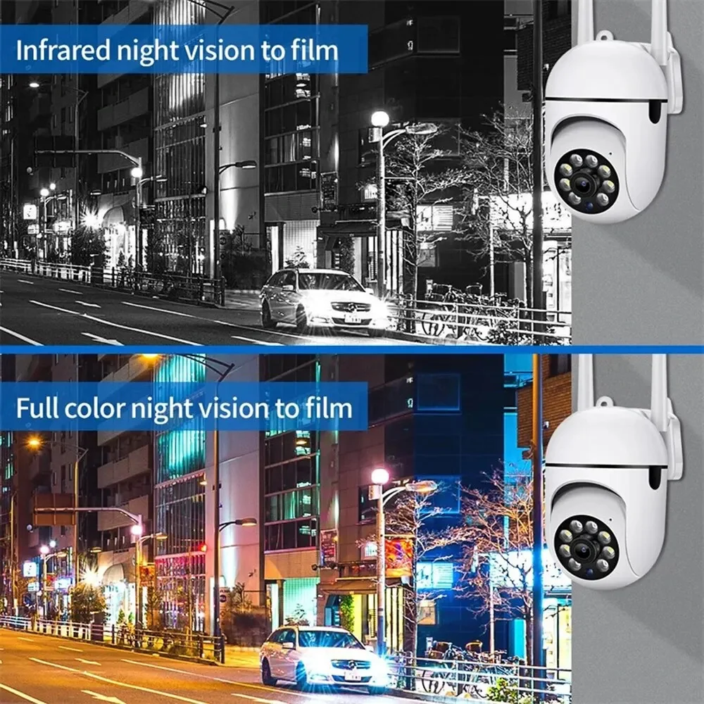3MP Wifi IP Camera Outdoor Wired Security Surveillance Camera AI Human Tracking Two Way Audio Night Color Cam 3MP Wifi IP Camera Outdoor Wired Security Surveillance Camera AI Human Tracking Two Way Audio Night Color Cam