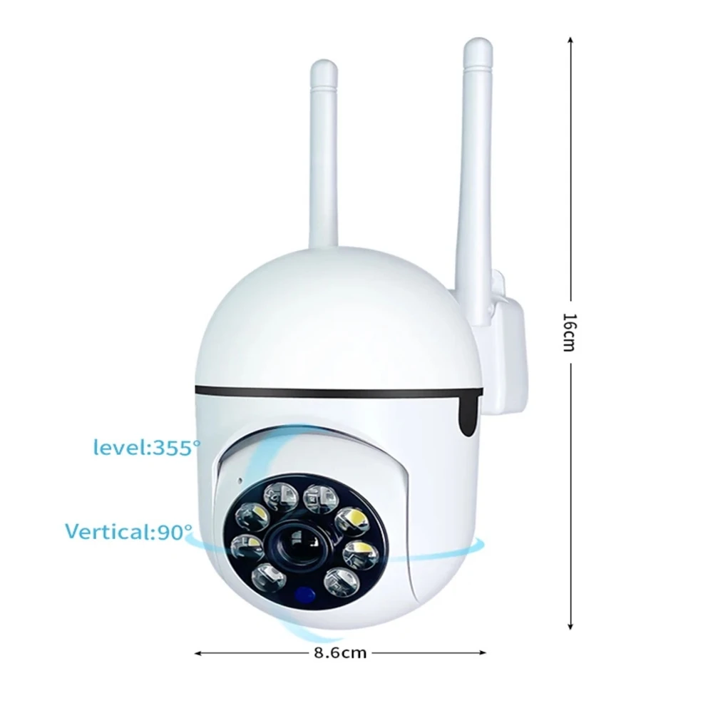 3MP Wifi IP Camera Outdoor Wired Security Surveillance Camera AI Human Tracking Two Way Audio Night Color Cam 3MP Wifi IP Camera Outdoor Wired Security Surveillance Camera AI Human Tracking Two Way Audio Night Color Cam