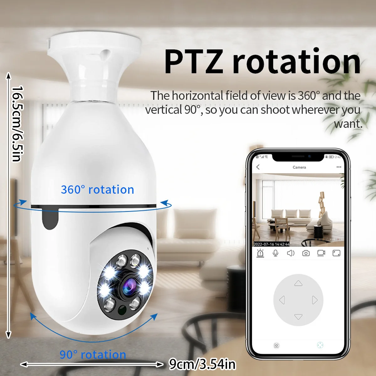 8MP E27 Bulb WiFi Camera Light Bulb Security Camera Video Surveillance Supprt Two Way Audio AI Humanoid Detection Baby Monitor 8MP E27 Bulb WiFi Camera Light Bulb Security Camera Video Surveillance Supprt Two Way Audio AI Humanoid Detection Baby Monitor