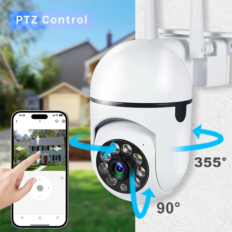 Smart Wifi Camera Video Surveillance IP Cameras Outdoor Security Protection Monitor 4.0X Zoom Home Wireless Waterproof Cam Smart Wifi Camera Video Surveillance IP Cameras Outdoor Security Protection Monitor 4.0X Zoom Home Wireless Waterproof Cam