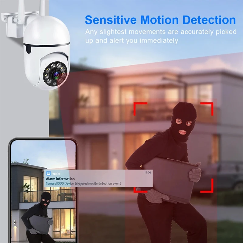 Smart Wifi Camera Video Surveillance IP Cameras Outdoor Security Protection Monitor 4.0X Zoom Home Wireless Waterproof Cam Smart Wifi Camera Video Surveillance IP Cameras Outdoor Security Protection Monitor 4.0X Zoom Home Wireless Waterproof Cam