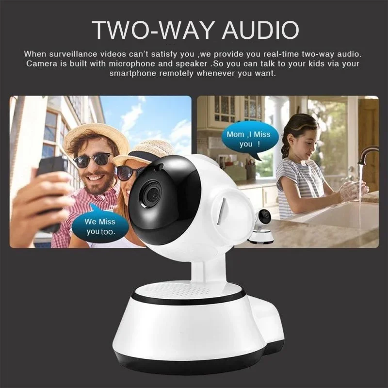 8MP IP WiFi Camera Surveillance Security Baby Monitor AI Human Tracking Cam Full Color Night Vision CCTV Indoor Video Camera 8MP IP WiFi Camera Surveillance Security Baby Monitor AI Human Tracking Cam Full Color Night Vision CCTV Indoor Video Camera
