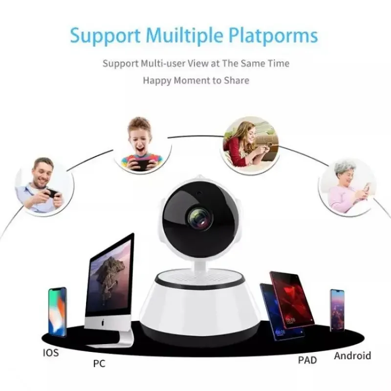 8MP IP WiFi Camera Surveillance Security Baby Monitor AI Human Tracking Cam Full Color Night Vision CCTV Indoor Video Camera 8MP IP WiFi Camera Surveillance Security Baby Monitor AI Human Tracking Cam Full Color Night Vision CCTV Indoor Video Camera