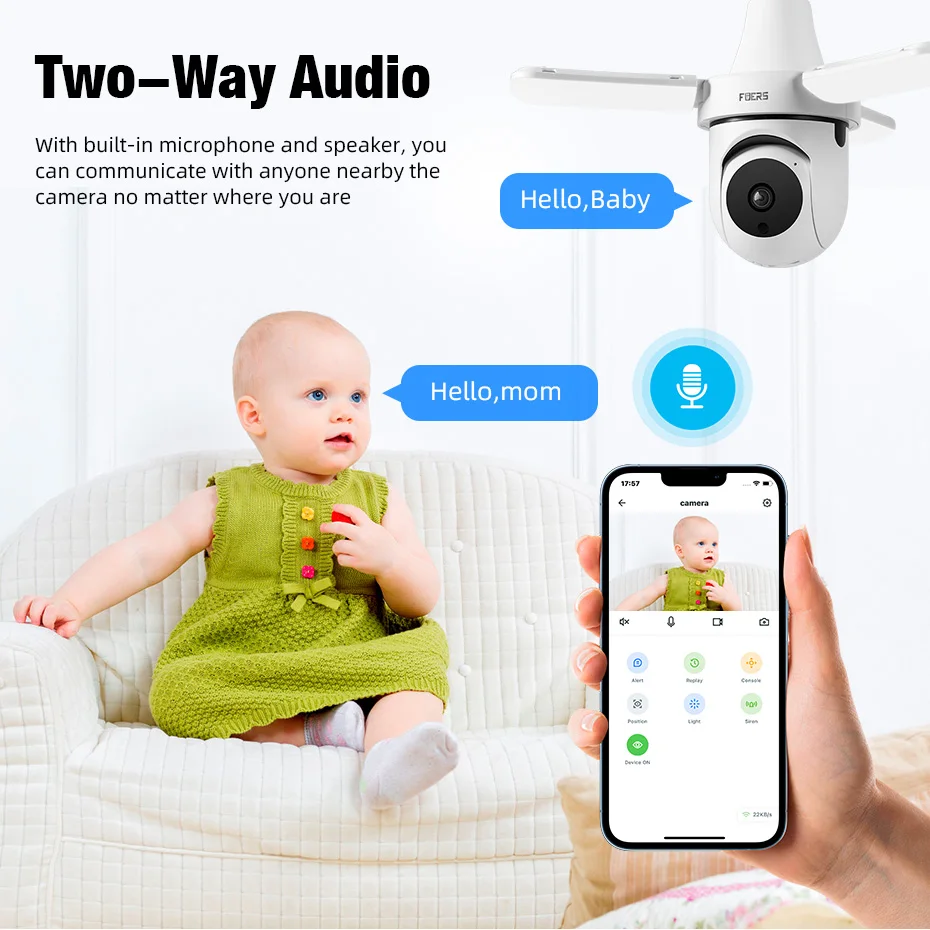 FUERS E27 Bulb Indoor Camera Security Indoor Monitor Wireless 2.4G WiFi Automatic Human Tracking FloodLight Surveillance Camera FUERS E27 Bulb Indoor Camera Security Indoor Monitor Wireless 2.4G WiFi Automatic Human Tracking FloodLight Surveillance Camera