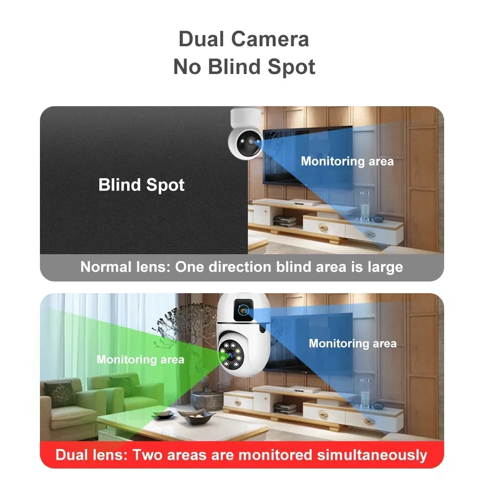 8MP E27 Bulb WIFI Camera 8X Zoom Dual Lens Indoor Surveillance Human Tracking Wireless Two-way Audio Cameras Color Night Vision 8MP E27 Bulb WIFI Camera 8X Zoom Dual Lens Indoor Surveillance Human Tracking Wireless Two-way Audio Cameras Color Night Vision