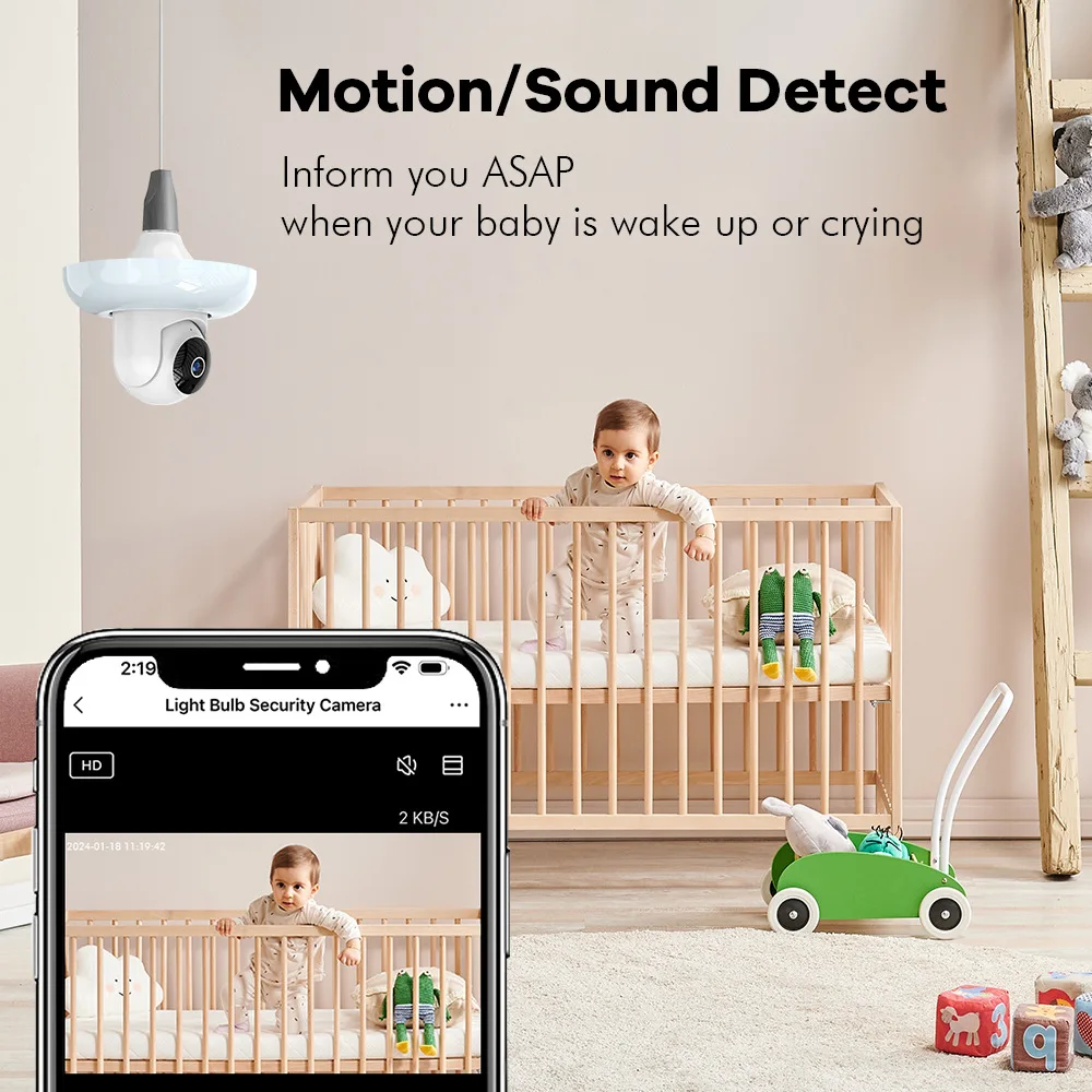 Three Lens Triple Screen 6MP Wireless Wifi E27 Light Bulb Camera V380Pro 360° PTZ Bulb Camera Home Security CCTV Baby Monitor Three Lens Triple Screen 6MP Wireless Wifi E27 Light Bulb Camera V380Pro 360° PTZ Bulb Camera Home Security CCTV Baby Monitor