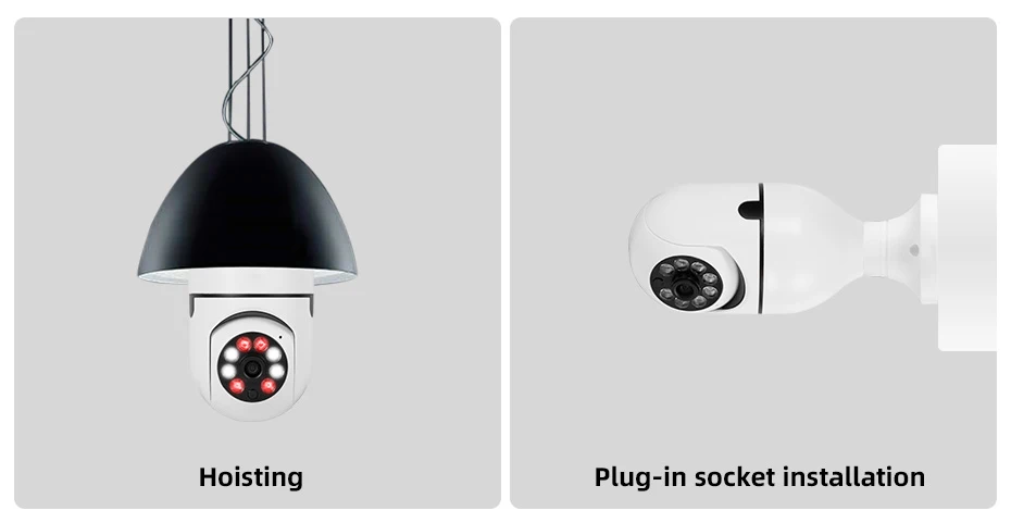 HONTUSEC YI IOT 5G 2.4G 4MP Wifi Bulb Camera Color Night Vision Security Camera Two Way Audio Auto Tracking PTZ Baby Monitor HONTUSEC YI IOT 5G 2.4G 4MP Wifi Bulb Camera Color Night Vision Security Camera Two Way Audio Auto Tracking PTZ Baby Monitor