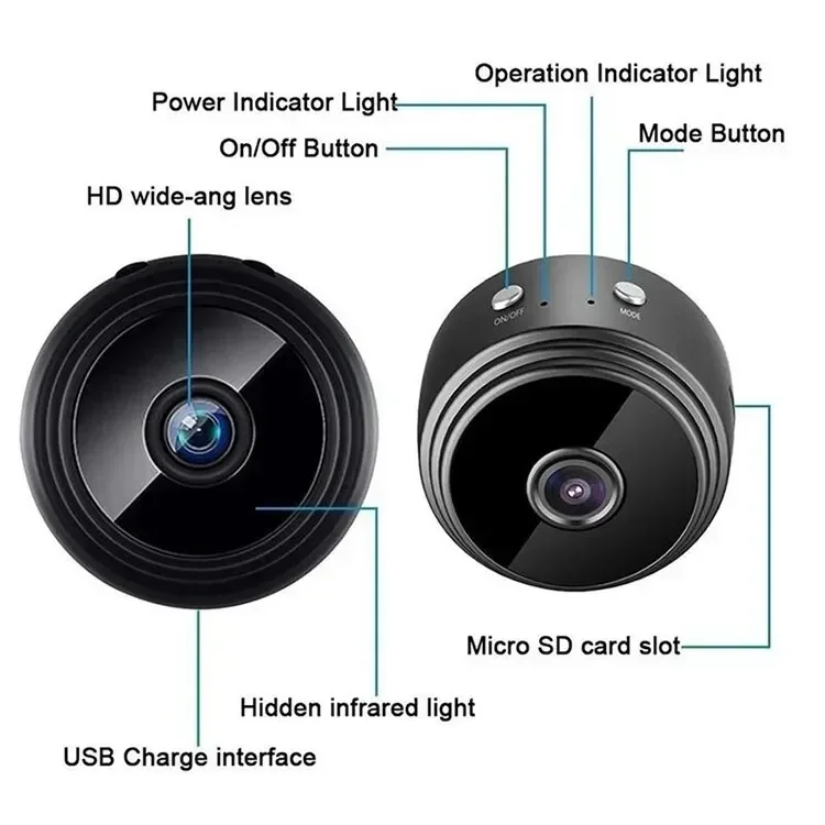 A9 WiFi Mini Camera Recorder Security Monitoring Wireless Video Mini Camera Recorder Voice Camera Smart Home For Infants And P A9 WiFi Mini Camera Recorder Security Monitoring Wireless Video Mini Camera Recorder Voice Camera Smart Home For Infants And P