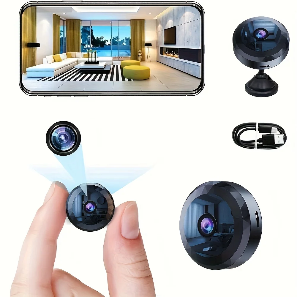 Xiaomi Wireless A11 Camera Mini WiFi Monitoring 1080P HD Video Security Camera Rechargeable Battery Motion Detection Camera New Xiaomi Wireless A11 Camera Mini WiFi Monitoring 1080P HD Video Security Camera Rechargeable Battery Motion Detection Camera New