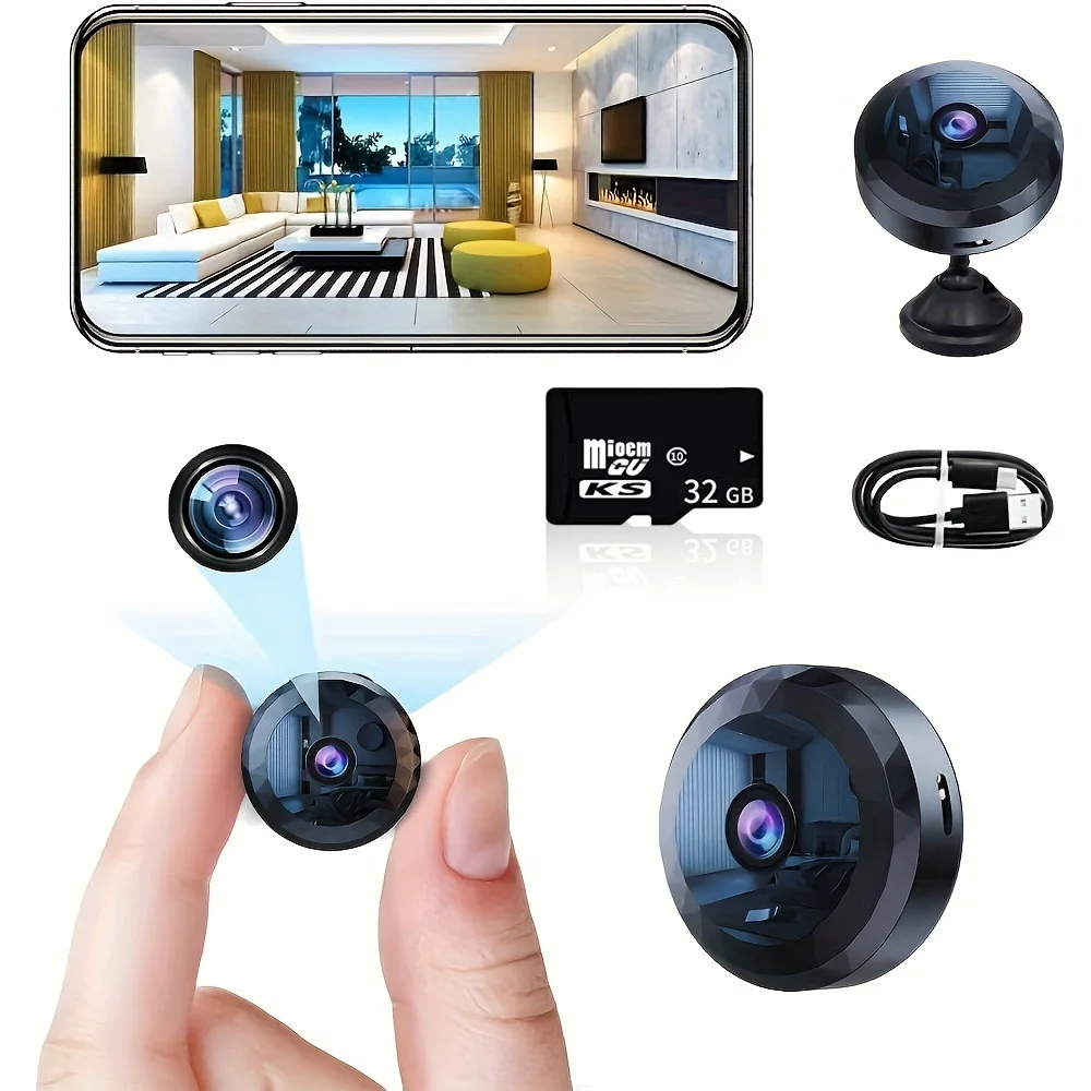 Xiaomi Wireless A11 Camera Mini WiFi Monitoring 1080P HD Video Security Camera Rechargeable Battery Motion Detection Camera New Xiaomi Wireless A11 Camera Mini WiFi Monitoring 1080P HD Video Security Camera Rechargeable Battery Motion Detection Camera New