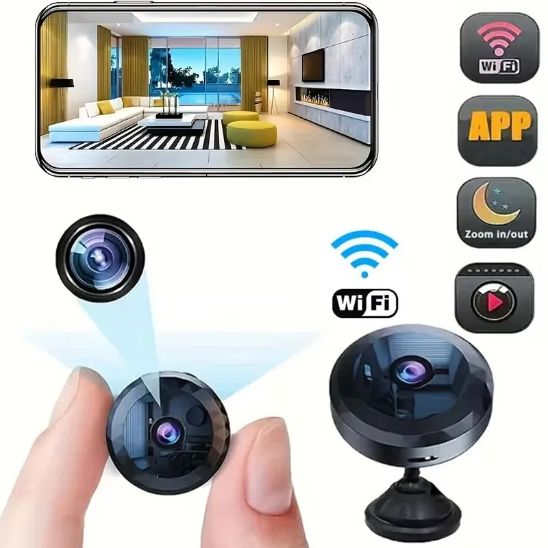 Xiaomi Wireless A11 Camera Mini WiFi Monitoring 1080P HD Video Security Camera Rechargeable Battery Motion Detection Camera New Xiaomi Wireless A11 Camera Mini WiFi Monitoring 1080P HD Video Security Camera Rechargeable Battery Motion Detection Camera New