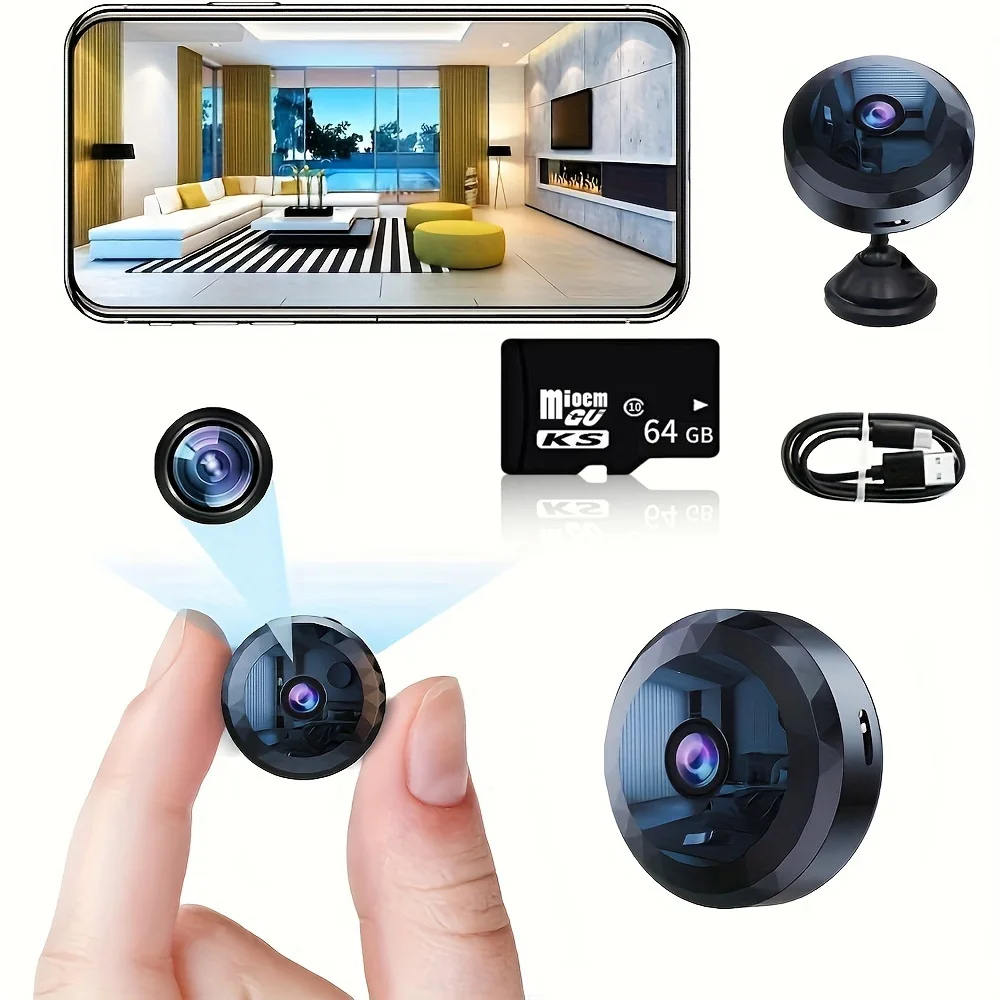 Xiaomi Wireless A11 Camera Mini WiFi Monitoring 1080P HD Video Security Camera Rechargeable Battery Motion Detection Camera New Xiaomi Wireless A11 Camera Mini WiFi Monitoring 1080P HD Video Security Camera Rechargeable Battery Motion Detection Camera New