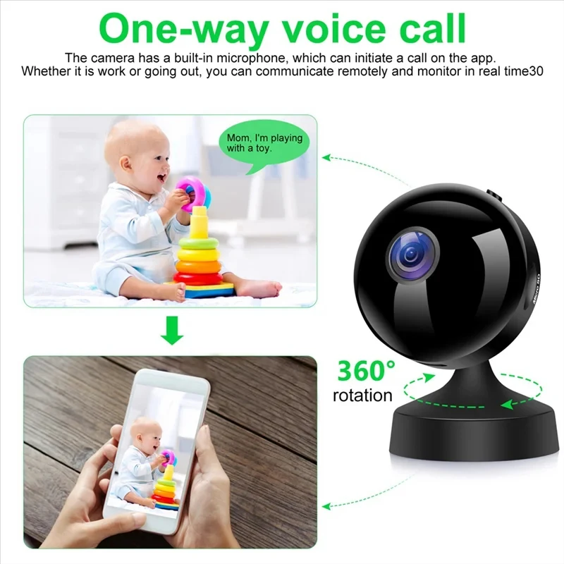 Xiaomi Wireless 4K WiFi Surveillance Camera Infrared Night Vision Motion Detection Alarm Wide-angle Smart Home Remote Monitor Xiaomi Wireless 4K WiFi Surveillance Camera Infrared Night Vision Motion Detection Alarm Wide-angle Smart Home Remote Monitor