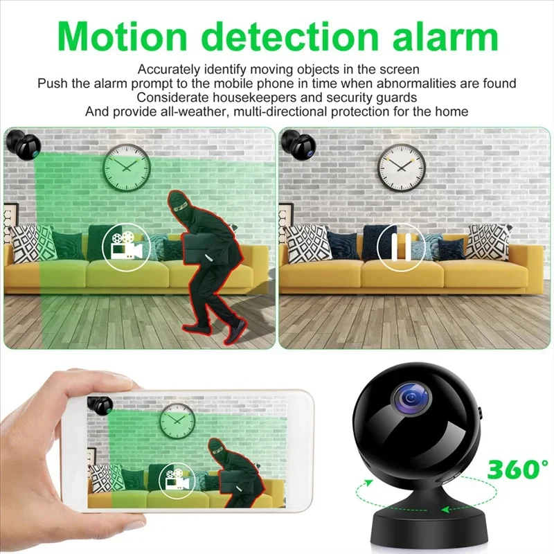 Xiaomi Wireless 4K WiFi Surveillance Camera Infrared Night Vision Motion Detection Alarm Wide-angle Smart Home Remote Monitor Xiaomi Wireless 4K WiFi Surveillance Camera Infrared Night Vision Motion Detection Alarm Wide-angle Smart Home Remote Monitor