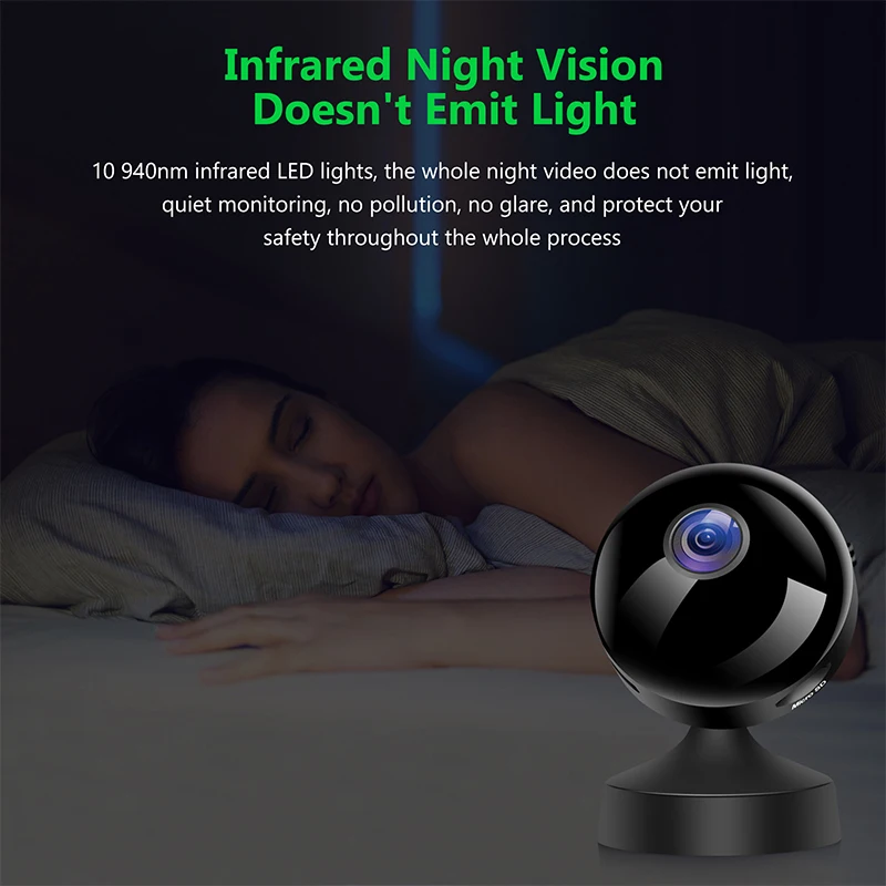 Xiaomi Wireless 4K WiFi Surveillance Camera Infrared Night Vision Motion Detection Alarm Wide-angle Smart Home Remote Monitor Xiaomi Wireless 4K WiFi Surveillance Camera Infrared Night Vision Motion Detection Alarm Wide-angle Smart Home Remote Monitor