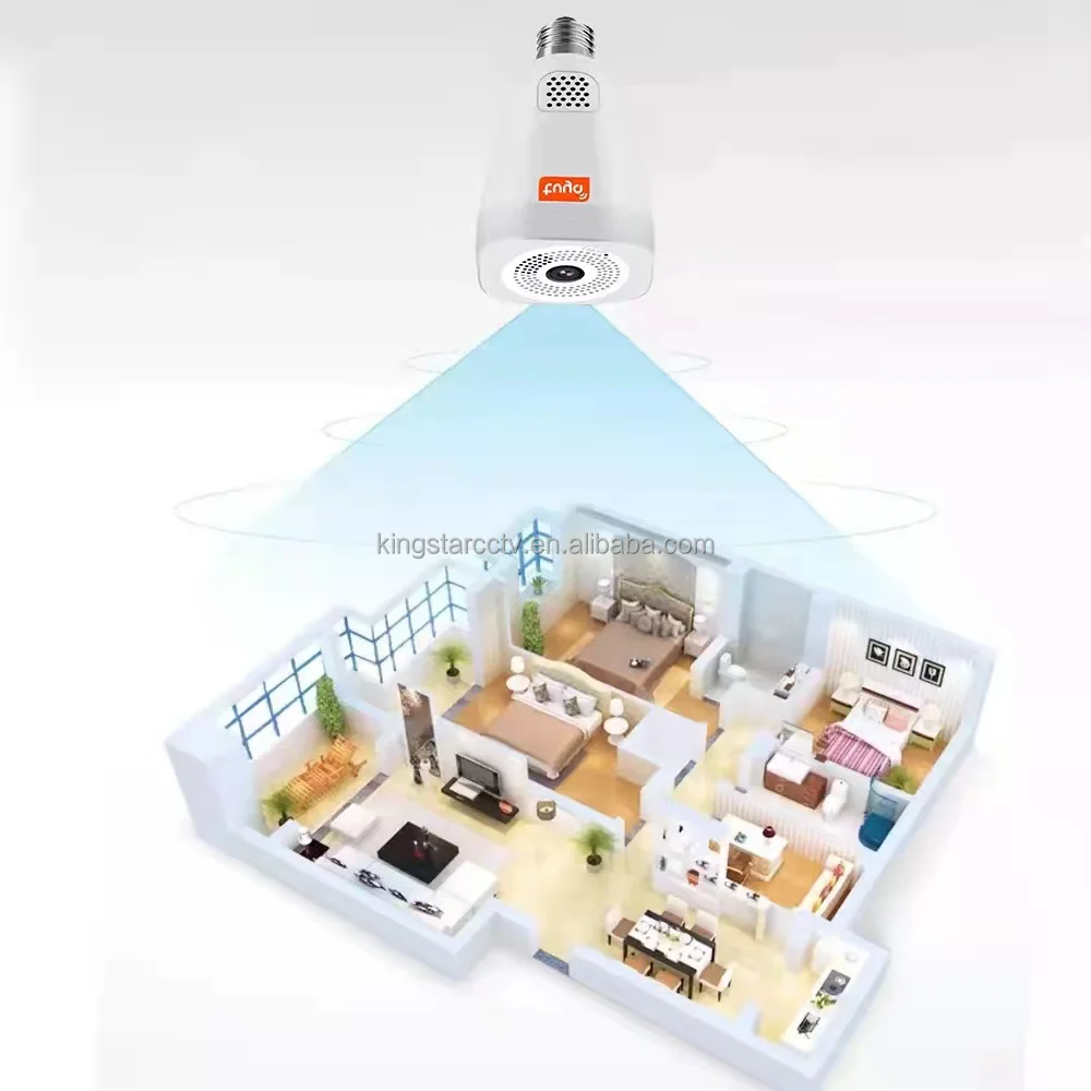 TUYA APP Smart 360 Panoramic Wireless HD CCTV Security IP Camera 3MP Wifi Light E27 Bulb WIFI Color Night Vision Two way audio TUYA APP Smart 360 Panoramic Wireless HD CCTV Security IP Camera 3MP Wifi Light E27 Bulb WIFI Color Night Vision Two way audio