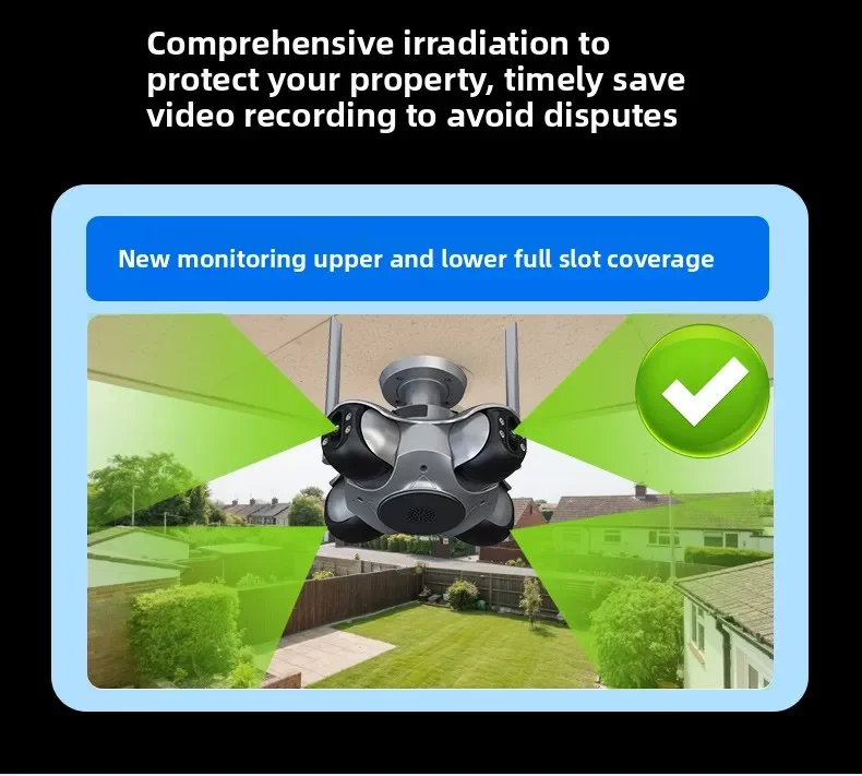 ANSVICAM 10K 20MP HD Four Screens WiFi IP Camera Wireless Outdoor PTZ Four Lens Human Auto Tracking Surveillance Cameras FFVideo ANSVICAM 10K 20MP HD Four Screens WiFi IP Camera Wireless Outdoor PTZ Four Lens Human Auto Tracking Surveillance Cameras FFVideo