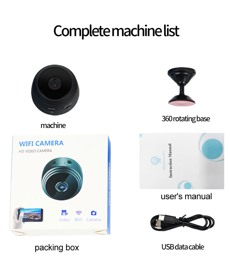 A9 Mini Camera Wireless Security 1080P High Definition WIFI CCTV IP Black Voice Surveillance Bullet Cemera Fast Delivery A9 Mini Camera Wireless Security 1080P High Definition WIFI CCTV IP Black Voice Surveillance Bullet Cemera Fast Delivery