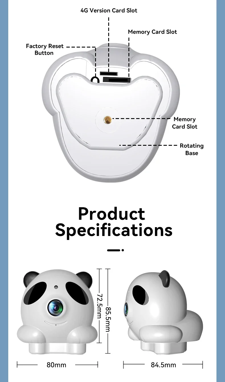 HD 1080P Wireless Security Surveillance Mini Camera 4X Zoom Wifi IP Cameras AI Human Tracking Two-way Audio 2MP Video Camcorder HD 1080P Wireless Security Surveillance Mini Camera 4X Zoom Wifi IP Cameras AI Human Tracking Two-way Audio 2MP Video Camcorder