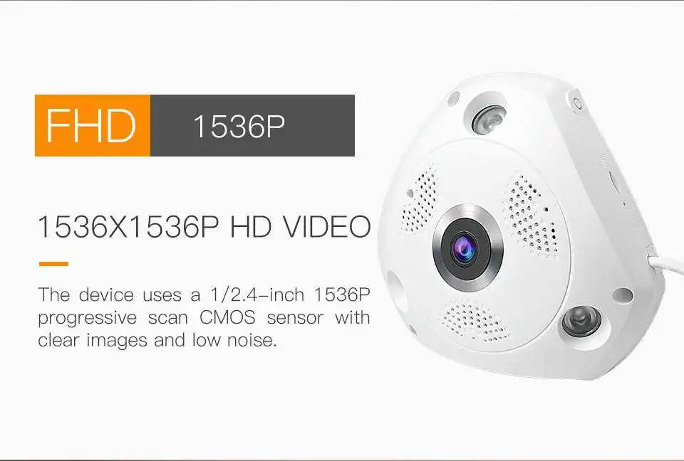 V380 360 Degree WiFi Camera IP Fish Eye Panoramic 1080P WIFI CCTV 3D VR Video Audio Remote Home Monitoring CCTV Security Camera V380 360 Degree WiFi Camera IP Fish Eye Panoramic 1080P WIFI CCTV 3D VR Video Audio Remote Home Monitoring CCTV Security Camera