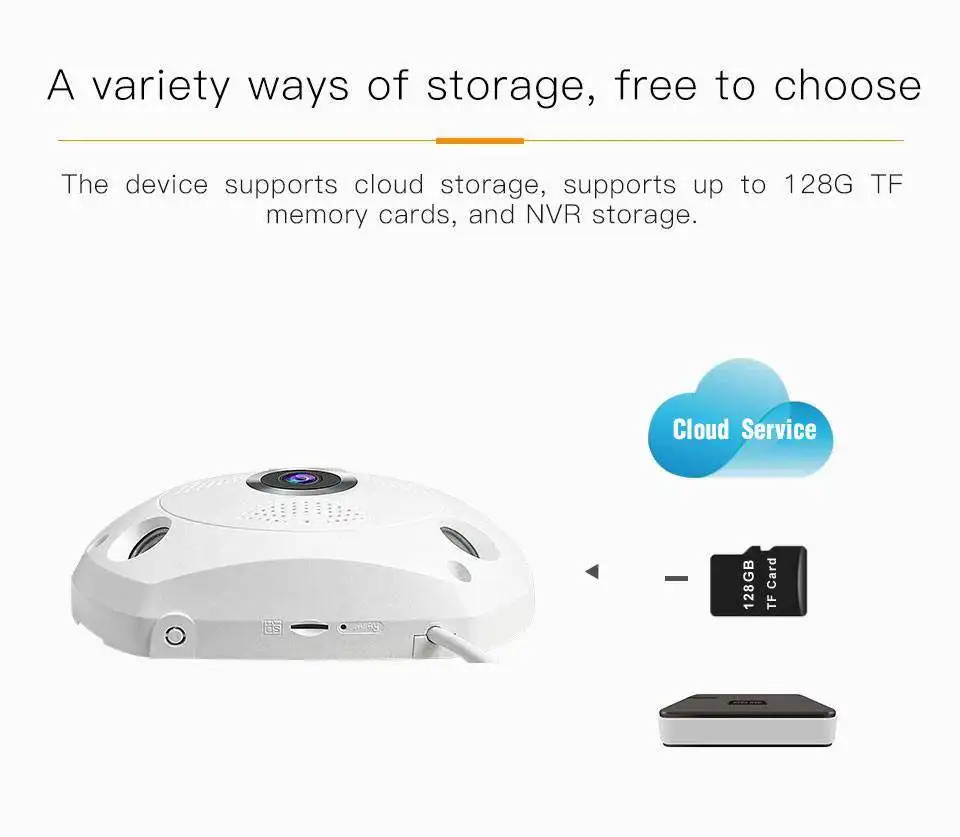 V380 360 Degree WiFi Camera IP Fish Eye Panoramic 1080P WIFI CCTV 3D VR Video Audio Remote Home Monitoring CCTV Security Camera V380 360 Degree WiFi Camera IP Fish Eye Panoramic 1080P WIFI CCTV 3D VR Video Audio Remote Home Monitoring CCTV Security Camera