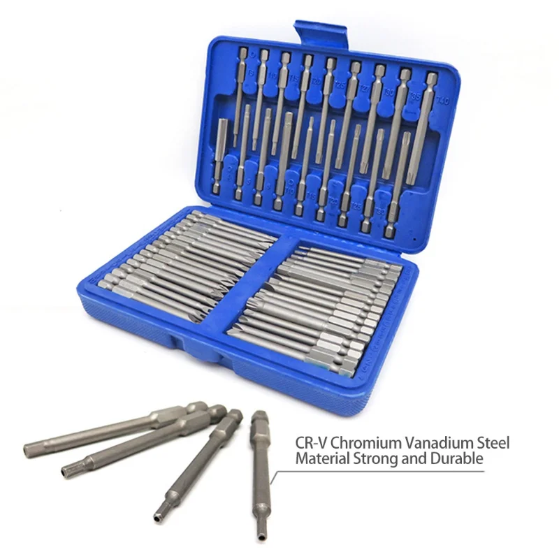 36/50PCS Extended Batch Head Rod Set Cross Word Lengthened Screwdriver Bit Extension Rod Batch Head Electric Drill Set Tool 36/50PCS Extended Batch Head Rod Set Cross Word Lengthened Screwdriver Bit Extension Rod Batch Head Electric Drill Set Tool