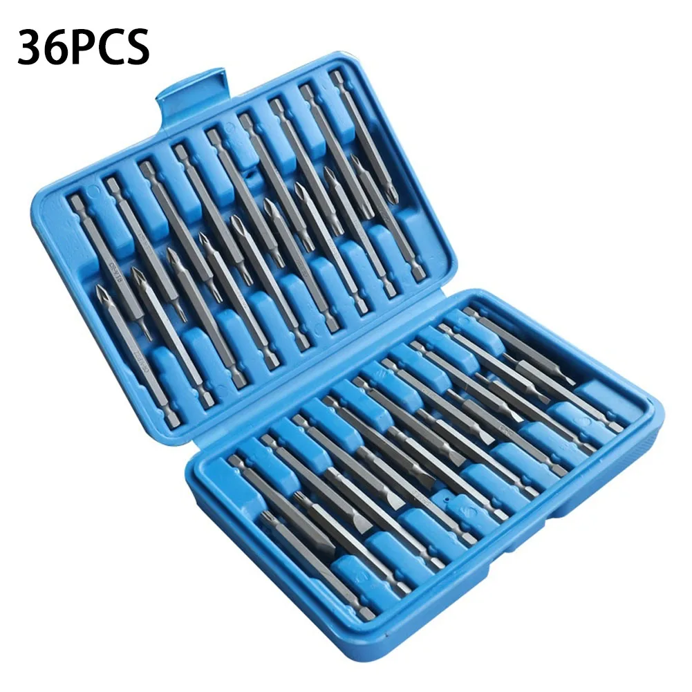 36/50PCS Extended Batch Head Rod Set Cross Word Lengthened Screwdriver Bit Extension Rod Batch Head Electric Drill Set Tool 36/50PCS Extended Batch Head Rod Set Cross Word Lengthened Screwdriver Bit Extension Rod Batch Head Electric Drill Set Tool